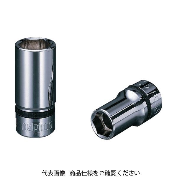 京都機械工具 ネプロス 9.5sq.セミディープソケット(六角)15mm NB3M-15 1個 807-0336（直送品）