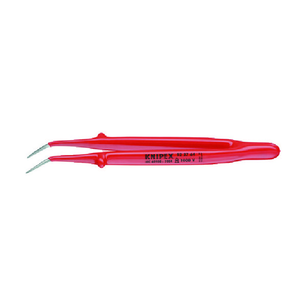 KNIPEX（クニペックス） KNIPEX 絶縁精密ピンセット 150MM 9237-64 1本 835-5176（直送品）