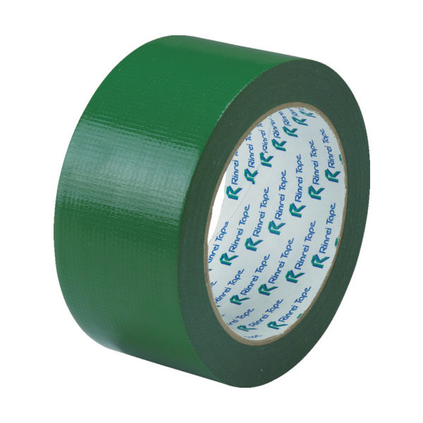 リンレイテープ 包装用PEワリフテープ EF674 50×25 緑色 EF674-50X25-GR 1巻 855-6029（直送品）