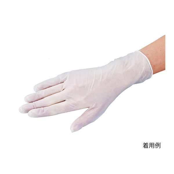 アズワン プロシェア　プラスチック手袋パウダーフリー　ＳＳ　１箱（１００枚入 8-9569-04 1箱(100枚)