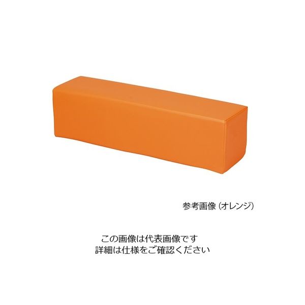 弘益 キッズガーデン スツール・短 オレンジ KID-900-OR 1個 7-3361-03（直送品）