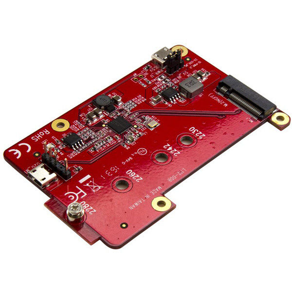 Raspberry Pi用M.2 SATA変換基板　PIB2M21　1個　StarTech.com（直送品）