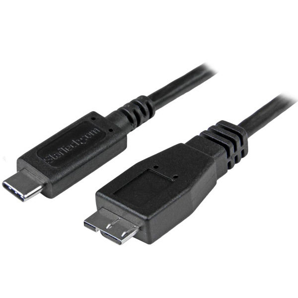 USB 3.1 C - MicroB 変換ケーブル　0.5m　USB31CUB50CM　1個　StarTech.com（直送品）