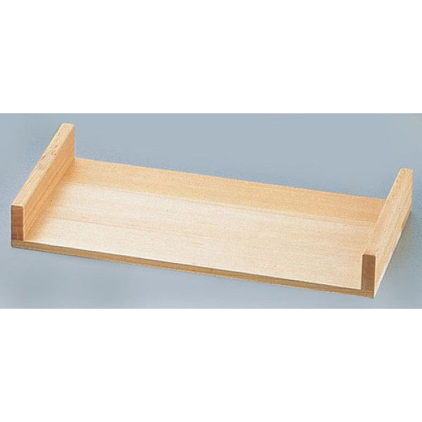雅漆工芸 木製 抜き板C型（サワラ材） 小 BNK02003（取寄品）