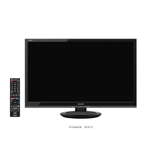 シャープ 24V型 液晶テレビ AQUOS 黒 2T-C24AD-B