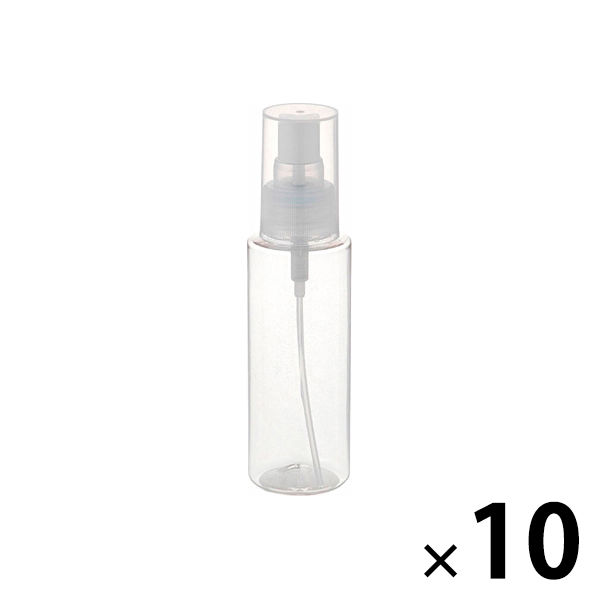 無印良品 PET小分けボトルスプレータイプ 100mL 1箱（10個入） 8994311 良品計画