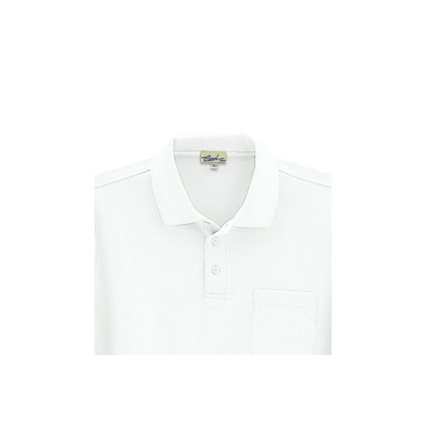 ビッグボーン商事 CAROL 206 半袖ポロシャツ ホワイト L（取寄品）