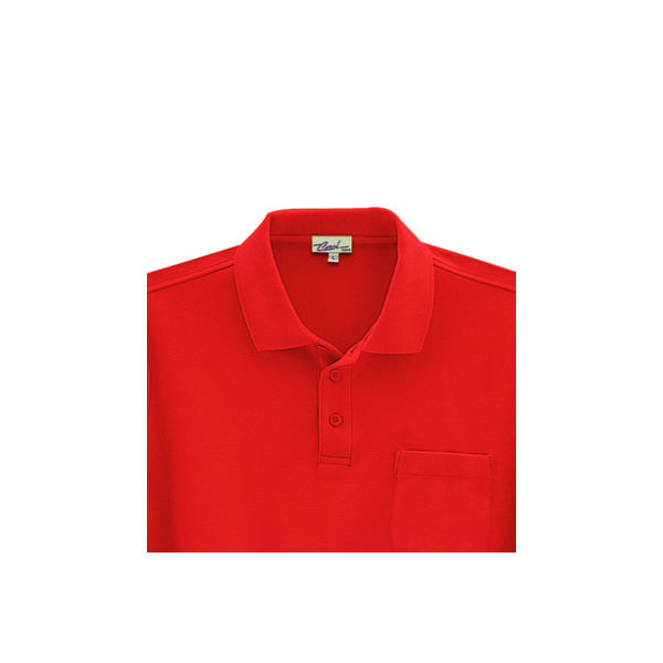 ビッグボーン商事 CAROL 206 半袖ポロシャツ レッド 4L（取寄品）