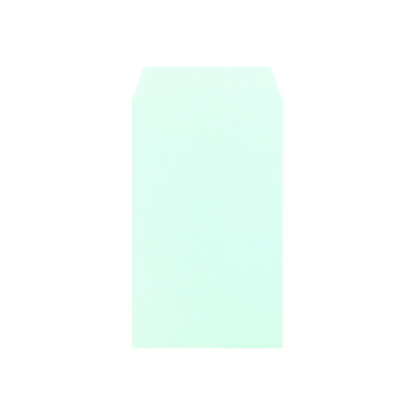 【ムトウユニパック】　カラー封筒　角８ ミズイロ 枠なし 85ｇ/m2  1箱（1000枚）（直送品）