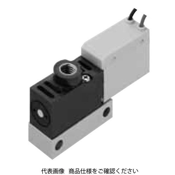 CKD 直動式3ポート弁 単体バルブ ダイレクト配管 3QRA110ーM5 3QRA110-M5-C22-3 1個（直送品）