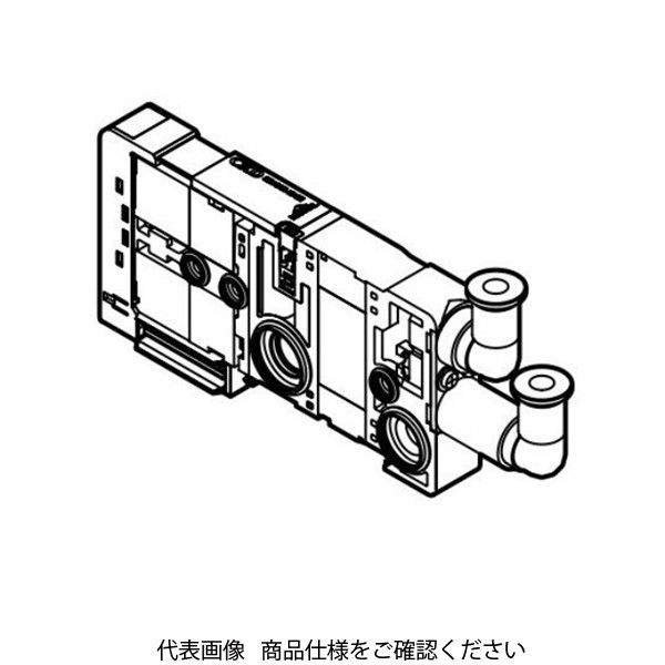 CKD 省配線用バルブブロック N3E066S0ーCL4ーAー3 N3E066S0-CL4-A-3 1個（直送品）