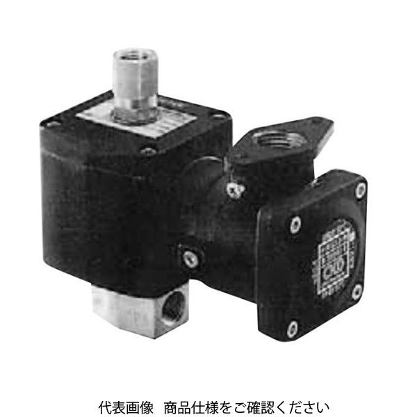 CKD ドライエア用防爆形 直動式3ポート電磁弁(マルチレックスバルブ) AG43E4-02-4-L3MABZ-DC24V 1個（直送品）