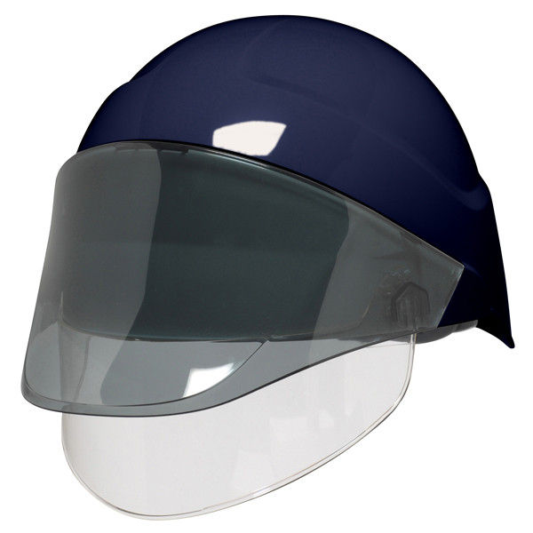 DICプラスチック ABS製ヘルメット AG05-S 通気孔無/ライナーK7/内装SY 紺 1個（直送品）