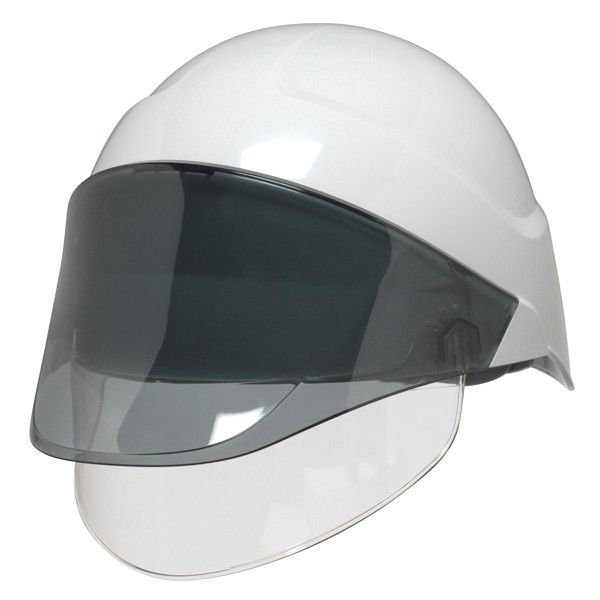 DICプラスチック ABS製ヘルメット AG05-S 通気孔無/ライナーK7/内装SY 白 1個（直送品）