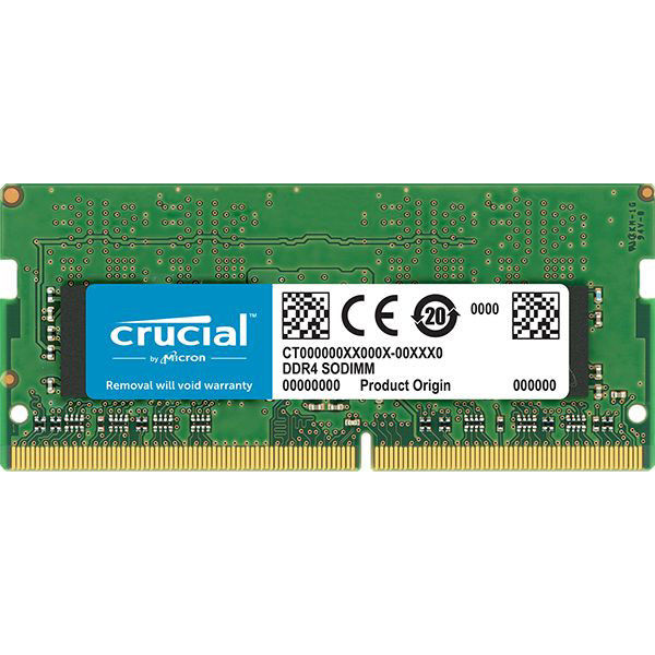 増設メモリ ノートPC向け DDR4-2400 4GB クルーシャル Crucial PC4-19200 CL CT4G4SFS824A 1個