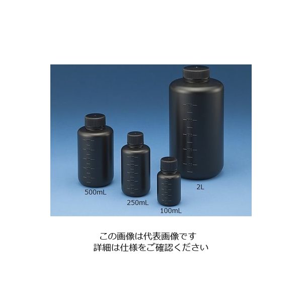 ニッコー・ハンセン Jボトル丸型 細口 遮光 2L 1個 15-2016-55（直送品）