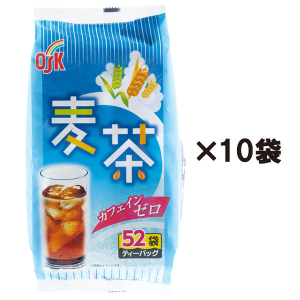 小谷穀紛　OSK麦茶　1セット（520バッグ：52バッグ入×10袋）