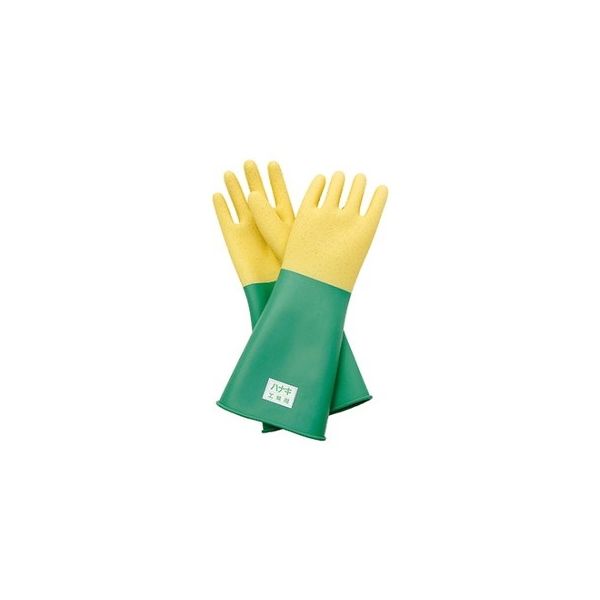 ハナキゴム 工業用手袋 ハナローブ No.416 特殊滑り止付 61-4269-98 1双（直送品）