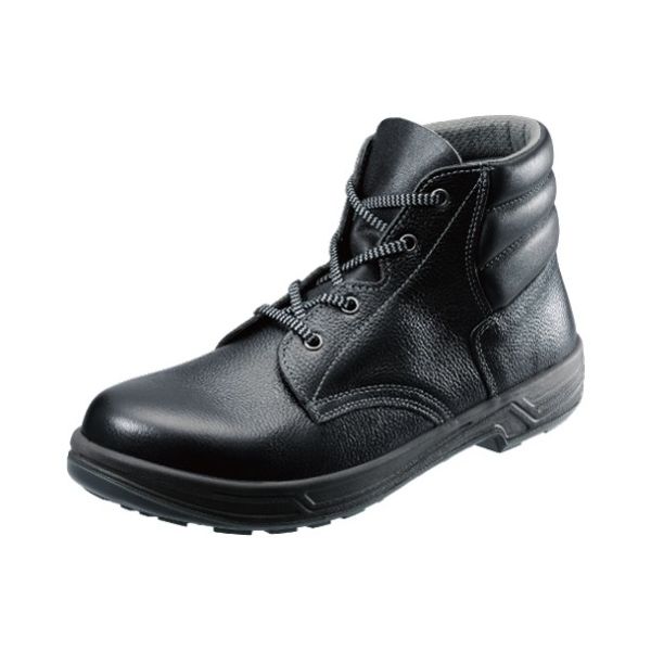 シモン 安全靴 (中編上靴) SS22 黒 23.5cm クロ 1足 61-9692-77（直送品）