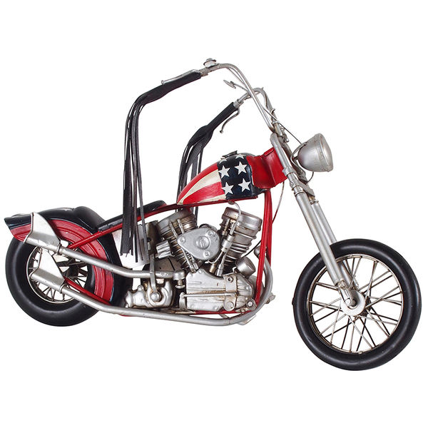 塩川光明堂 ブリキのおもちゃ B-バイク01 幅350×奥行100×高さ205mm Z0080 1個（直送品）