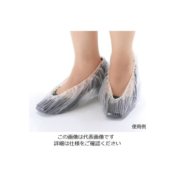 丸十コーポレーション 靴カバー(ビニール製)20足入ベトナム製 6-987-41 1箱(20足)（直送品）