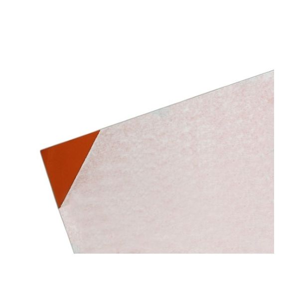 光 塩ビ板 1×1800×910mm オレンジ透明 EB1891-9 1枚 61-7437-71（直送品）