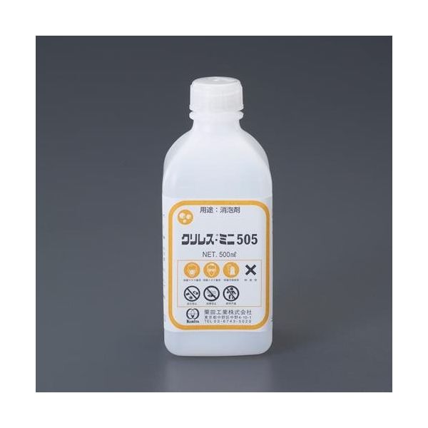 エスコ 500g 消泡剤(クリレスミニ505) EA119-93 1セット(3本)（直送品）