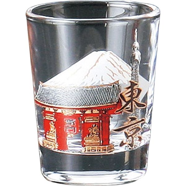 陶里 日本土産 ショットグラス富士山 東京 (8個入) tri-303886413（直送品）