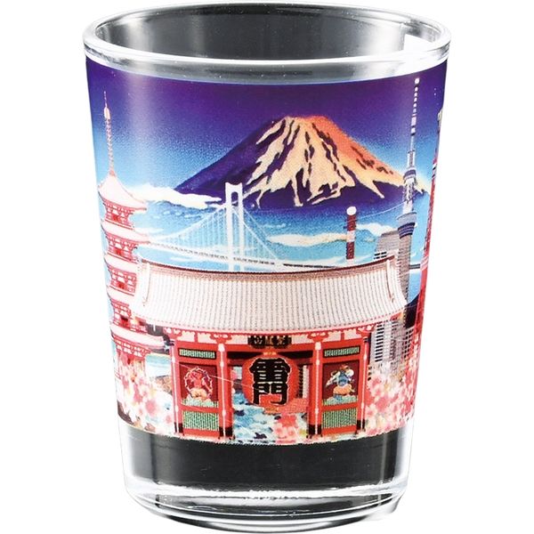 陶里 日本土産 ショットグラス東京景色 (8個入) tri-303886433（直送品）