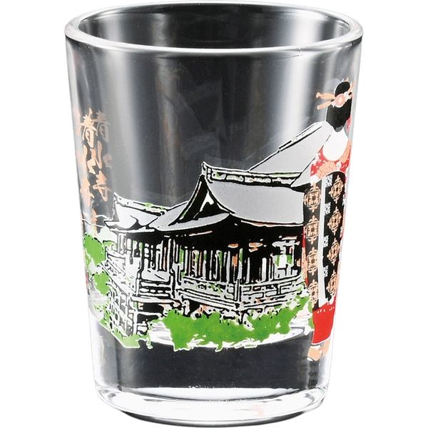 陶里 日本土産 ショットグラス清水寺舞子 (8個入) tri-303886437（直送品）