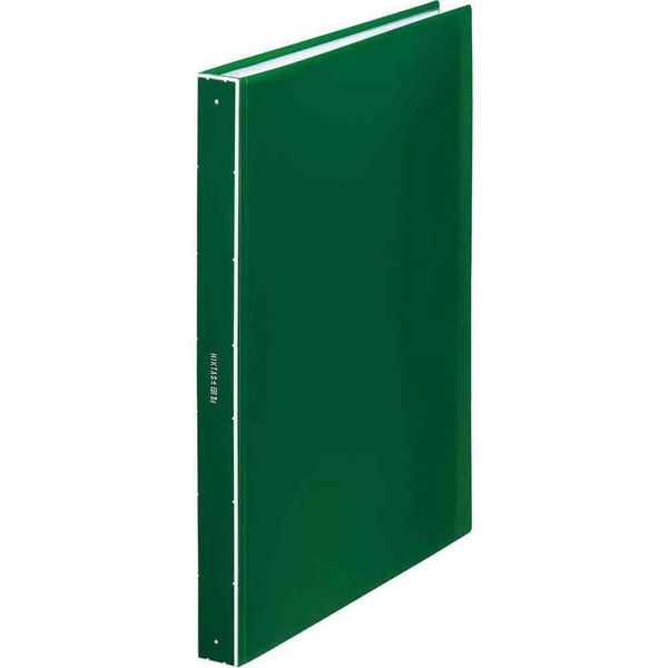キングジム クリアーファイル ヒクタス（透明） A4 タテ型 60ポケット 緑 7281-3Tミト 1冊