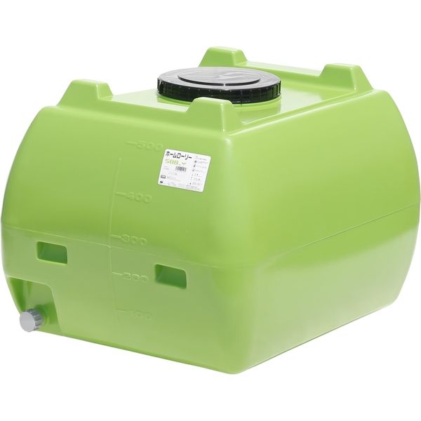 【軽量タンク】スイコー ホームローリー HLT-500　緑 1個（直送品）