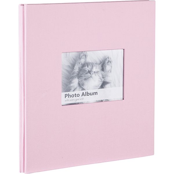 セキセイ ハーパーハウス ミニフリーアルバム〈フレーム〉 ピンク　２冊セット XP-1008-21 １セット（２冊入り）（直送品）
