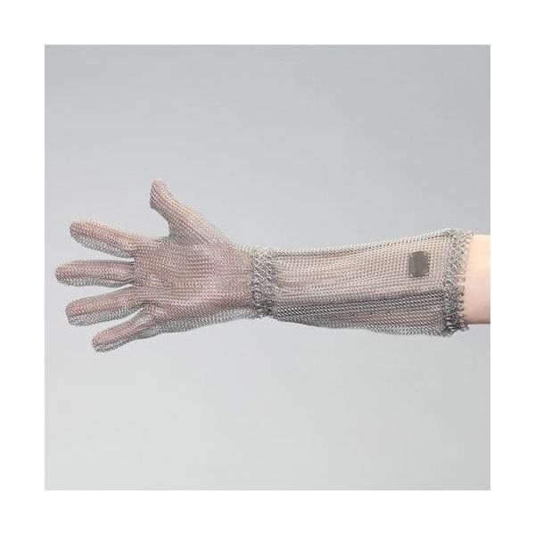 エスコ [XS/440mm] 手袋(5本指/ステンレス製/左右兼用) EA354SE-25 1枚（直送品）
