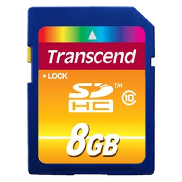 トランセンド ８ＧＢ　ＳＤＨＣ　ＣＡＲＤ　Ｃｌａｓｓ　１０ TS8GSDHC10 １個