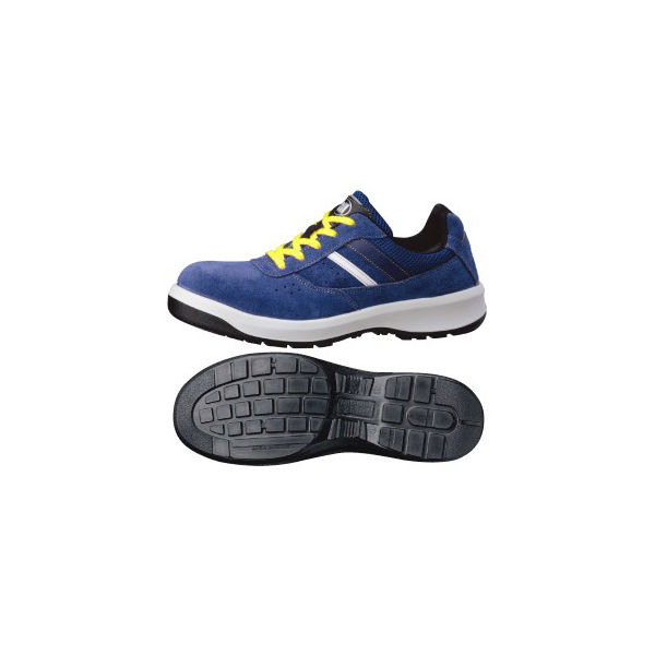 ミドリ安全 JIS規格 静電安全靴 スニーカータイプ G3550 静電 27.5cm ブルー 1204050814 1足（直送品）