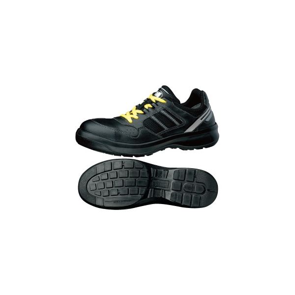 ミドリ安全 JIS規格 静電安全靴 スニーカータイプ G3690 静電 27.0cm ブラック 1204051213 1足（直送品）