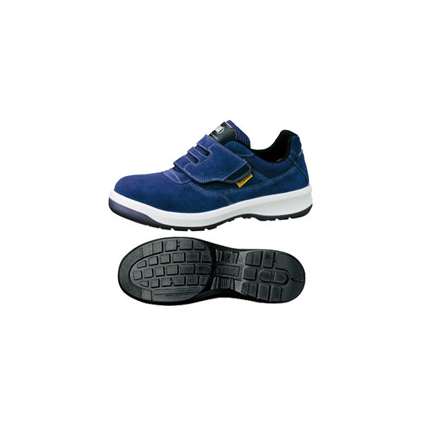 ミドリ安全 JIS規格 静電安全靴 スニーカータイプ G3555 静電 大 30.0cm ブルー 1204051103 1足（直送品）