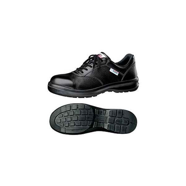 ミドリ安全 JIS規格 安全靴 短靴 ESG3211 eco 静電 27.0cm ブラック 1302061813 1足（直送品）