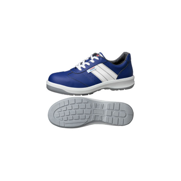 ミドリ安全 JIS規格 安全靴 スニーカータイプ ESG3890 eco 静電 27.5cm ブルー 1204060014 1足（直送品）