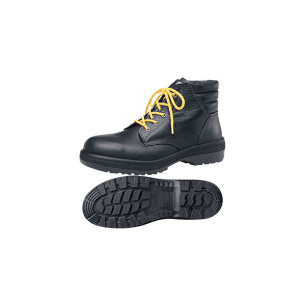 ミドリ安全 JIS規格 安全靴 中編上 ハイカット RT920 静電 25.5cm ブラック 1610050010 1足（直送品）