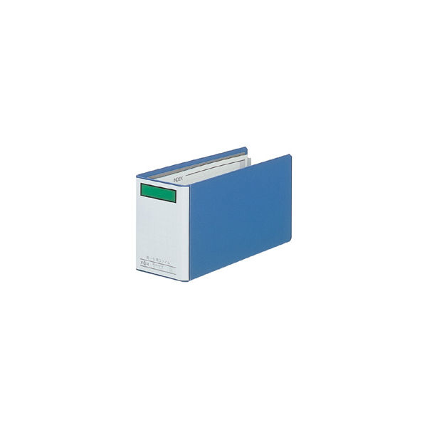 キングジム　統一伝票用ファイル（5×10）　青　897-8　1箱（10冊入）　（取寄品）