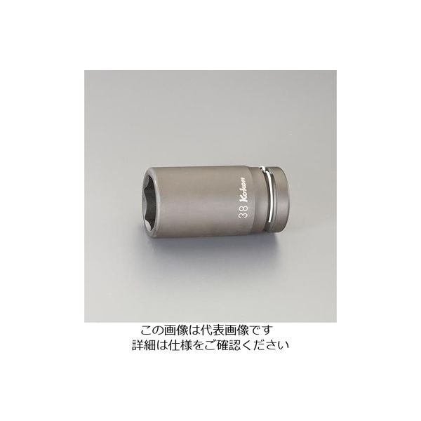 エスコ 1”DRx22mm 薄肉インパクトディープソケット EA164FC-22 1個（直送品）