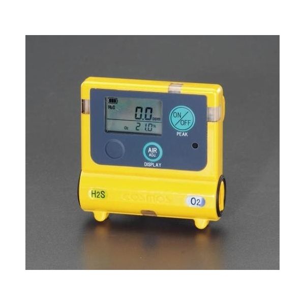 エスコ 酸素・硫化水素濃度計 EA733B-10 1個（直送品）