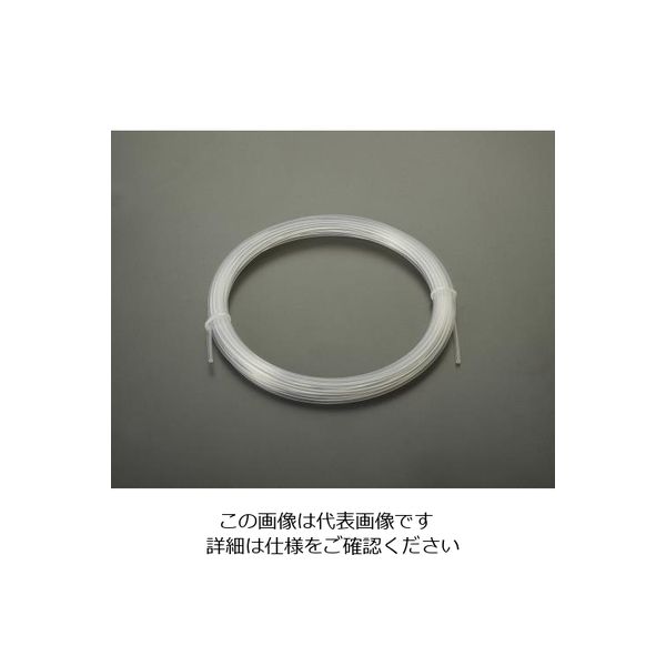 エスコ 8.0/ 10mmx 5m フッ素樹脂チューブ(PFA) EA125FH-10A 1本（直送品）