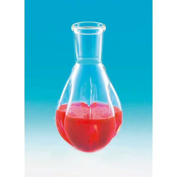 東京硝子器械 Fineロータリーフラスコ透明摺500mL 29/42 1個 000-13-62-17（直送品）