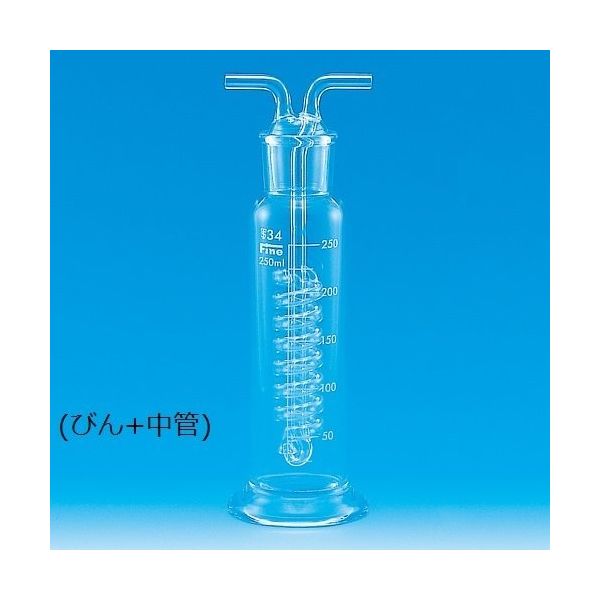東京硝子器械 F透明共通ウォルター500mL用中管 1個 330-10-22-52（直送品）