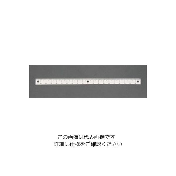 エスコ 500mm [中心振分/上目盛]スケール EA948J-153 1セット(4個)（直送品）