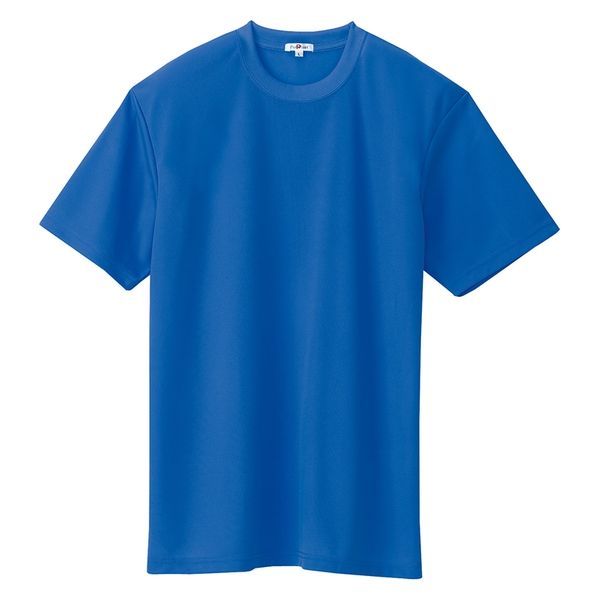 アイトス（AITOZ） 吸汗速乾（クールコンフォート）半袖Tシャツ（ポケット無し）（男女兼用） ロイヤルブルー 3L 10574-006（直送品）
