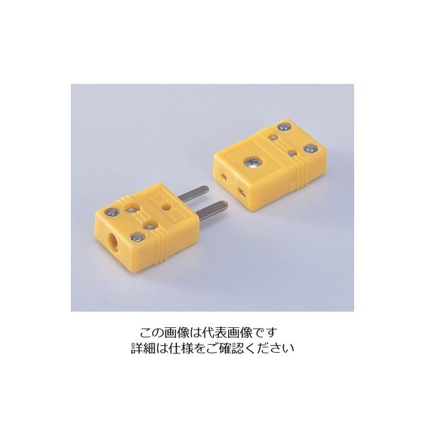 ジャスト 熱電対コネクタ 1個 2-1611-01（直送品）